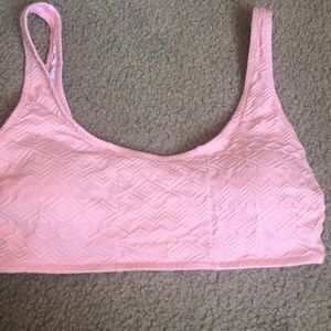 Hot pink Cupshe Bikini Top